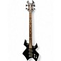 Used B.C. Rich Warlock One Bass Black Electric Bass Guitar