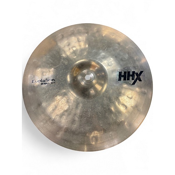 Used SABIAN 14in HHX Evolution Hi Hat Pair Cymbal
