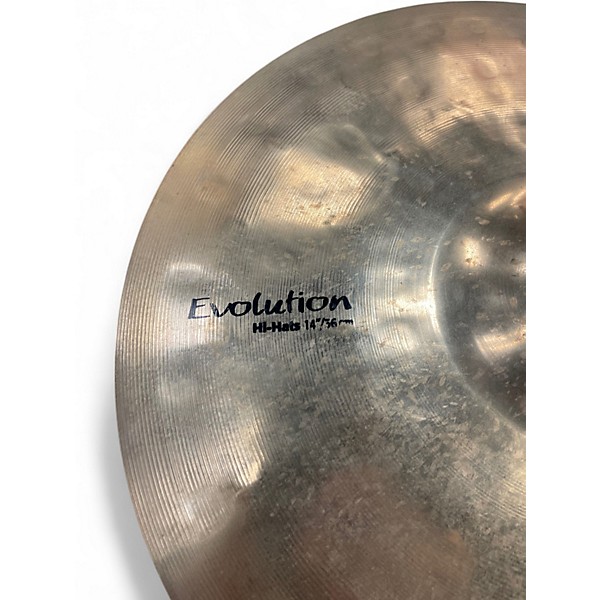 Used SABIAN 14in HHX Evolution Hi Hat Pair Cymbal