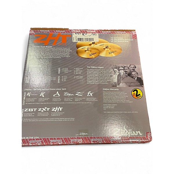 Used Zildjian 20in ZHT PRO 4 SET Cymbal