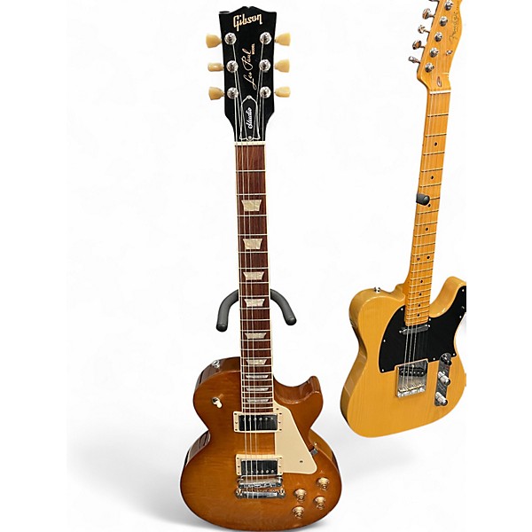 Used Gibson Les Paul Studio Lemonburst Solid Body Electric Guitar