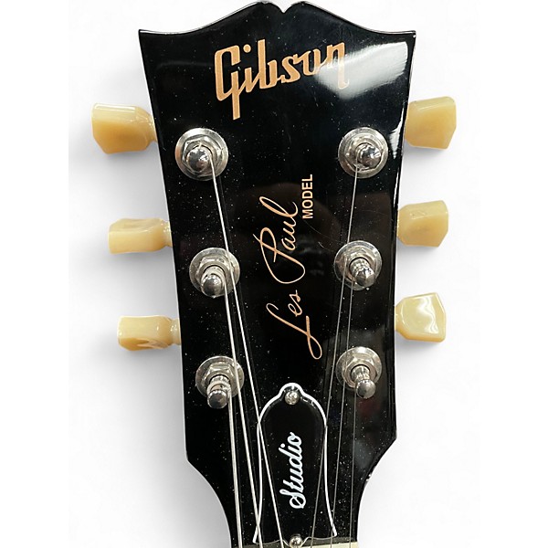 Used Gibson Les Paul Studio Lemonburst Solid Body Electric Guitar