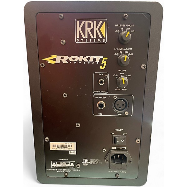 Used KRK RP10 ROKIT G4 3-Way Pair Powered Monitor