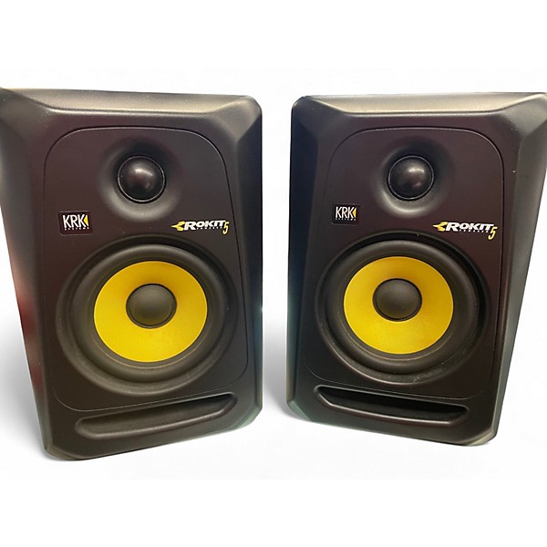 Used KRK RP10 ROKIT G4 3-Way Pair Powered Monitor