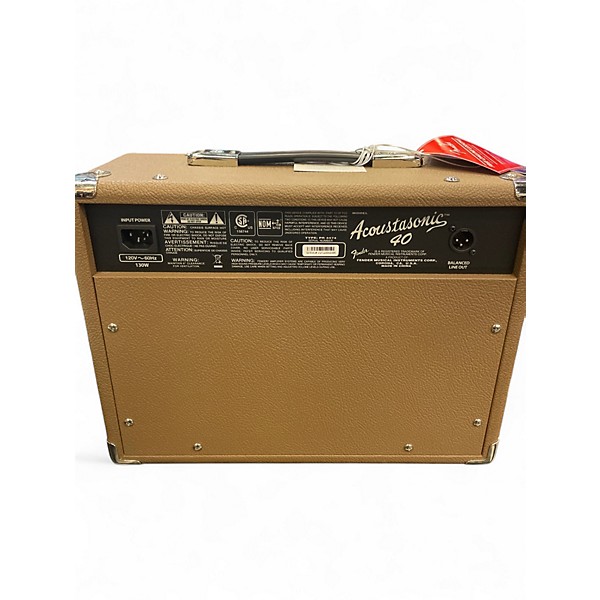 Used Fender Acoustasonic Jr 40W Acoustic Guitar Combo Amp