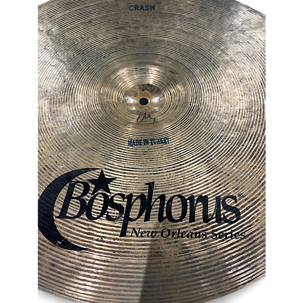 Used Bosphorus Cymbals 18in NEW ORLEANS CRASH Cymbal