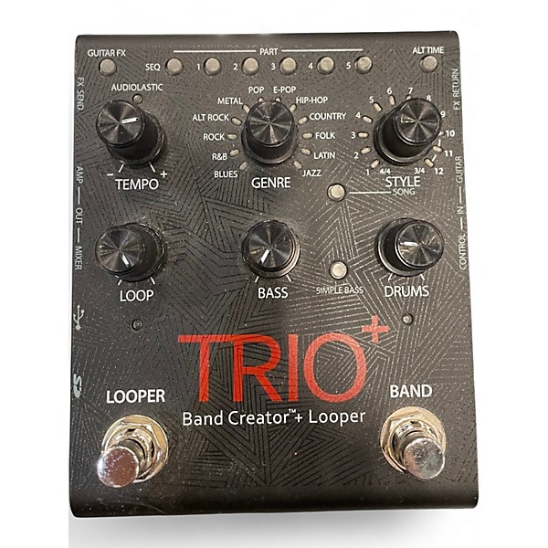 Used DigiTech Trio+ Band Creator Plus Looper Pedal