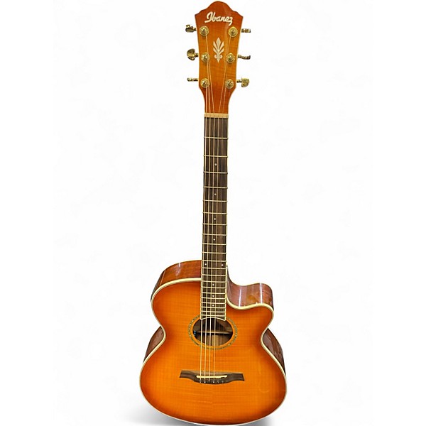 Used Ibanez AEG20II Sunburst Acoustic Electric Guitar