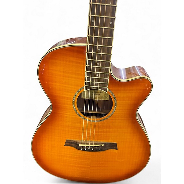 Used Ibanez AEG20II Sunburst Acoustic Electric Guitar