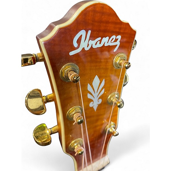 Used Ibanez AEG20II Sunburst Acoustic Electric Guitar