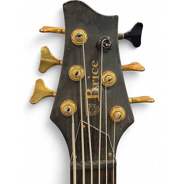 Used Brice HXB406 DARK GRREN Electric Bass Guitar