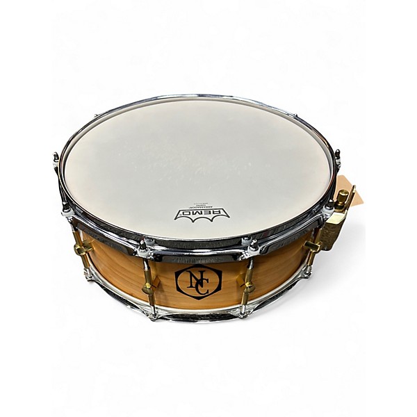 Used Noble & Cooley 14in NATURAL SATIN BRASS Natural Drum