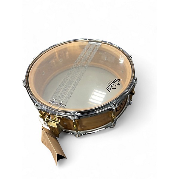 Used Noble & Cooley 14in NATURAL SATIN BRASS Natural Drum