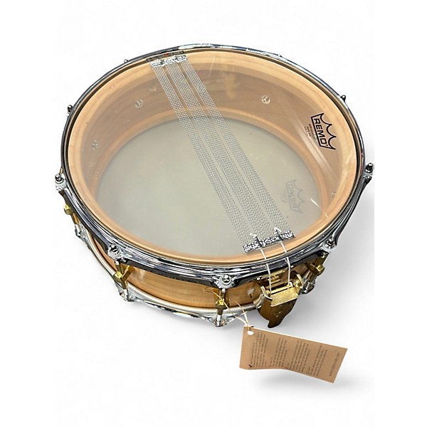 Used Noble & Cooley 14in NATURAL SATIN BRASS Natural Drum