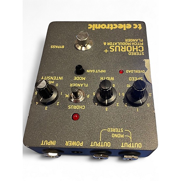 Used TC Electronic STEREO CHORUS+ Effect Pedal
