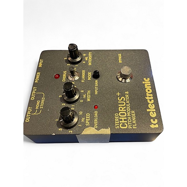 Used TC Electronic STEREO CHORUS+ Effect Pedal