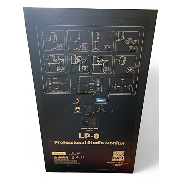 Used Kali Audio LP-8 V2 PAIR Powered Monitor