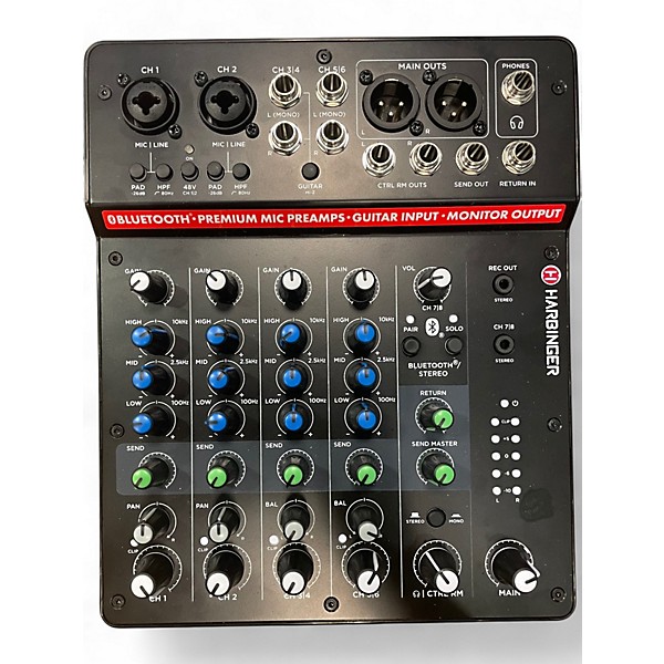 Used Harbinger Lv8 Unpowered Mixer