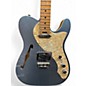 Used Fender American Elite Thinline Telecaster mystic blue ice Hollow Body Electric Guitar