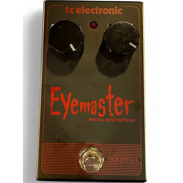 Used TC Electronic Eyemaster Metal Distortion Effect Pedal