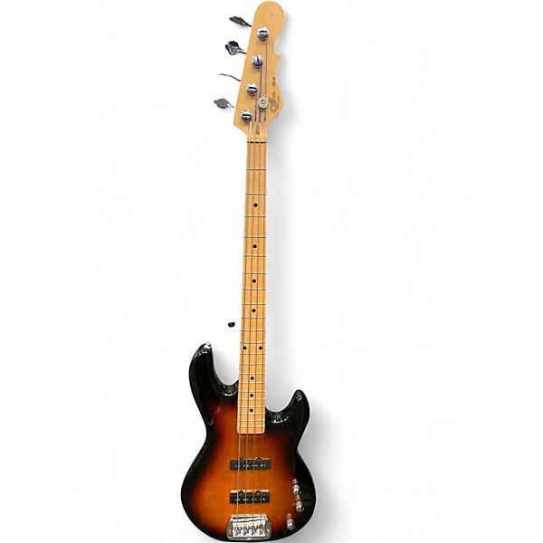Used G&L Tribute JB2 2 Color Sunburst Electric Bass Guitar