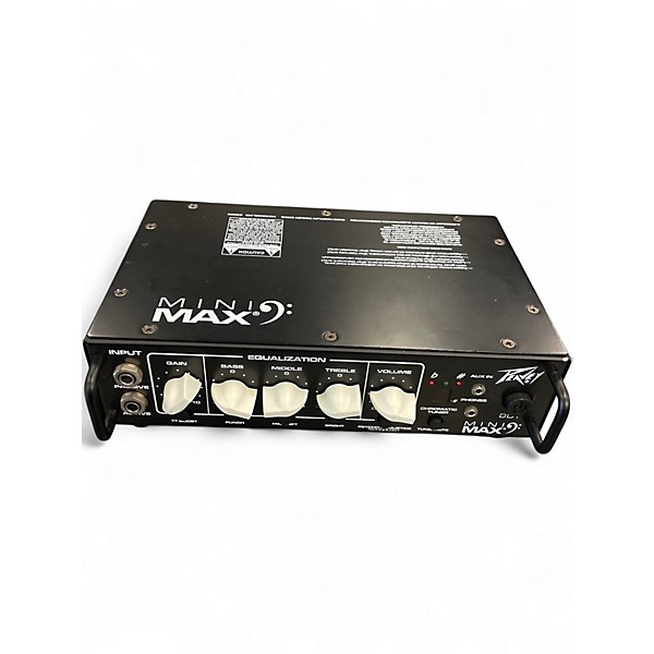 Used Peavey MINI MAX Bass Bass Amp Head