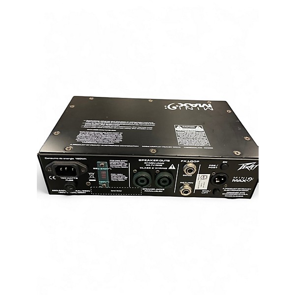 Used Peavey MINI MAX Bass Bass Amp Head