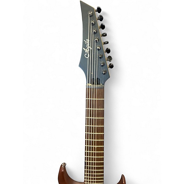 Used Agile Septor 827 8 String Natural Solid Body Electric Guitar