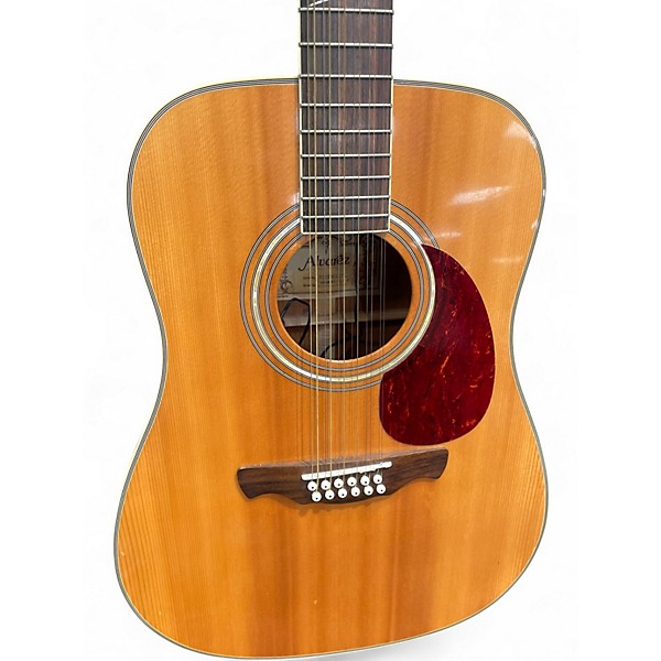 Used Alvarez AD60S Natural 12 String Acoustic Electric Guitar