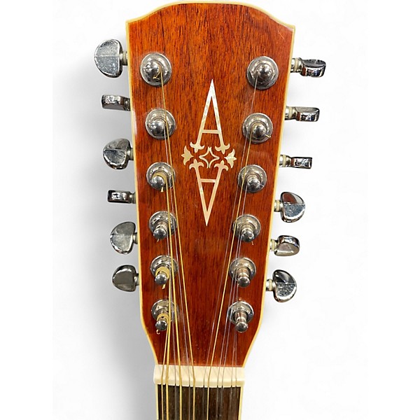 Used Alvarez AD60S Natural 12 String Acoustic Electric Guitar