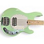 Used Sterling by Music Man Stingray Surf Green Electric Bass Guitar