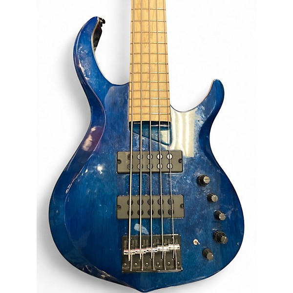 Used Marcus Miller M2 Blue Electric Bass Guitar