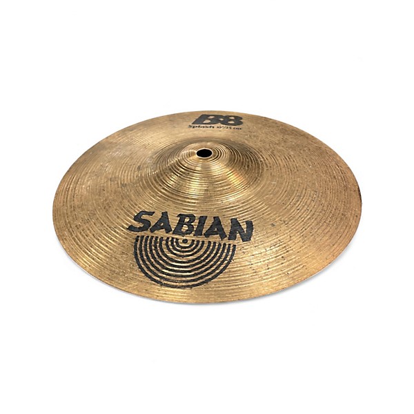Used SABIAN 10in B8 Splash Cymbal