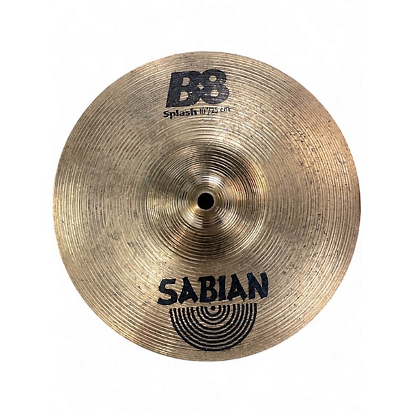 Used SABIAN 10in B8 Splash Cymbal