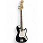 Used Squier Bronco Black Electric Bass Guitar thumbnail
