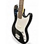 Used Squier Bronco Black Electric Bass Guitar