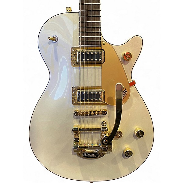 Used Gretsch Guitars ELECTROMATIC PRISTINE JET SINGGLE-CUT LTD WHITE GOLD Solid Body Electric Guitar