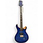 Used PRS SE CUSTOM 24  Blue Burst Solid Body Electric Guitar thumbnail