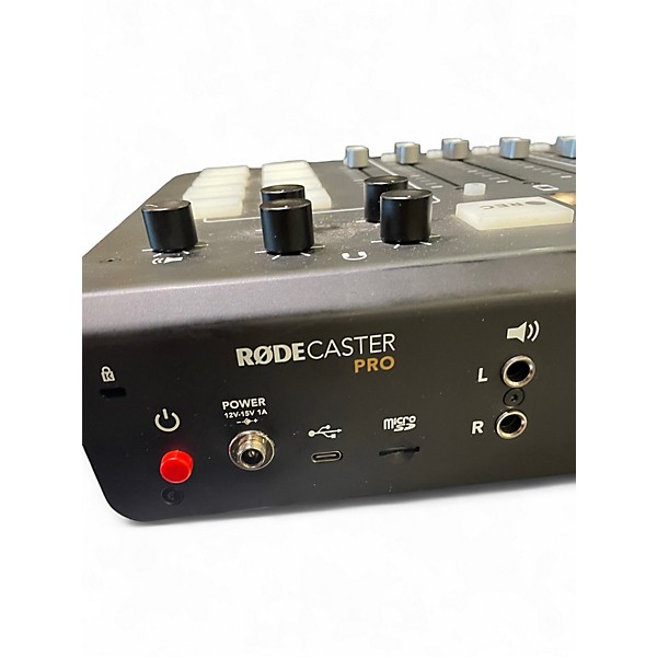 Used RODE RODECaster PRO MultiTrack Recorder