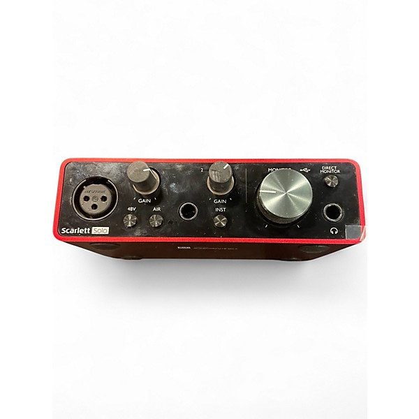 Used Focusrite Scarlett Solo Audio Interface
