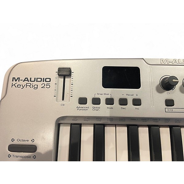 Used M-Audio KeyRig 25 Keyboard Workstation
