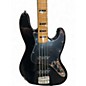 Used Squier Classic Vibe 70s Jazz Bass Black Electric Bass Guitar