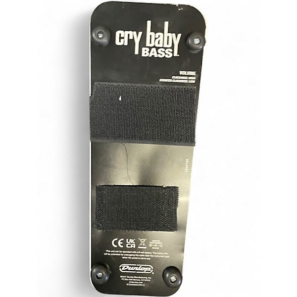Used Dunlop 105Q Cry Baby Bass Wah Bass Effect Pedal