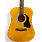 Used Silvertone PD2 Natural Acoustic Guitar