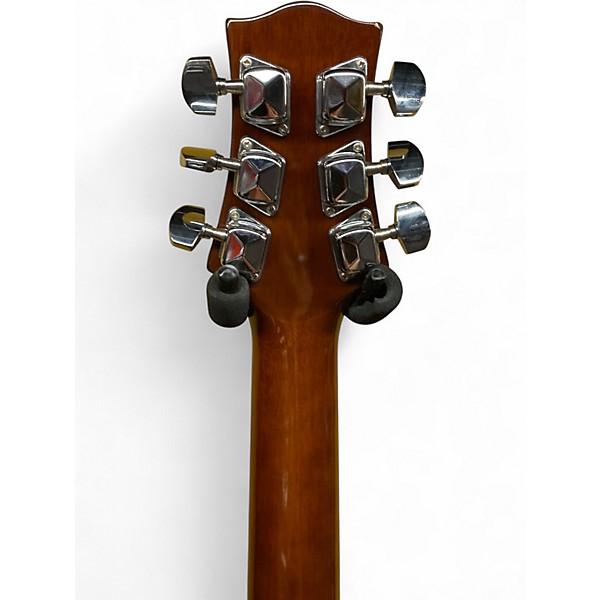 Used Silvertone PD2 Natural Acoustic Guitar