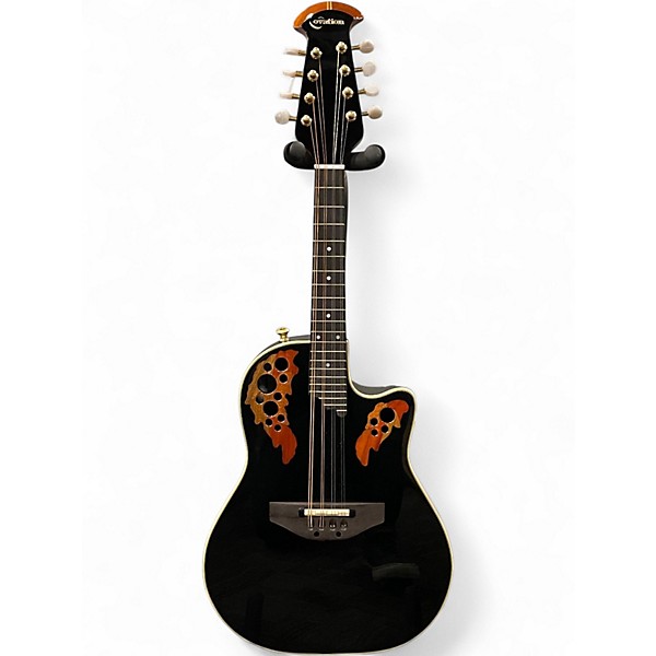 Used Ovation MM 68 Black Mandolin