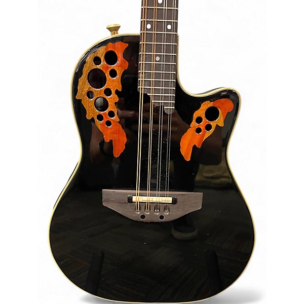 Used Ovation MM 68 Black Mandolin