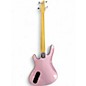 Used Washburn XB100 Pink Electric Bass Guitar