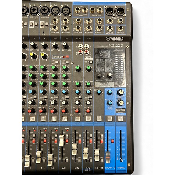 Used Yamaha MG12XU Unpowered Mixer