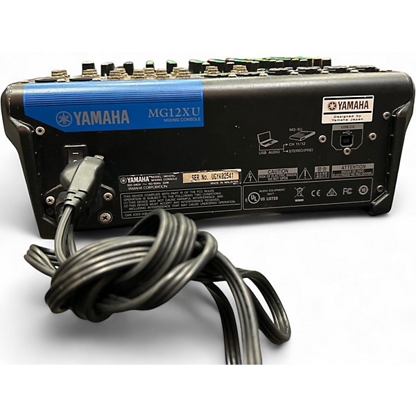 Used Yamaha MG12XU Unpowered Mixer